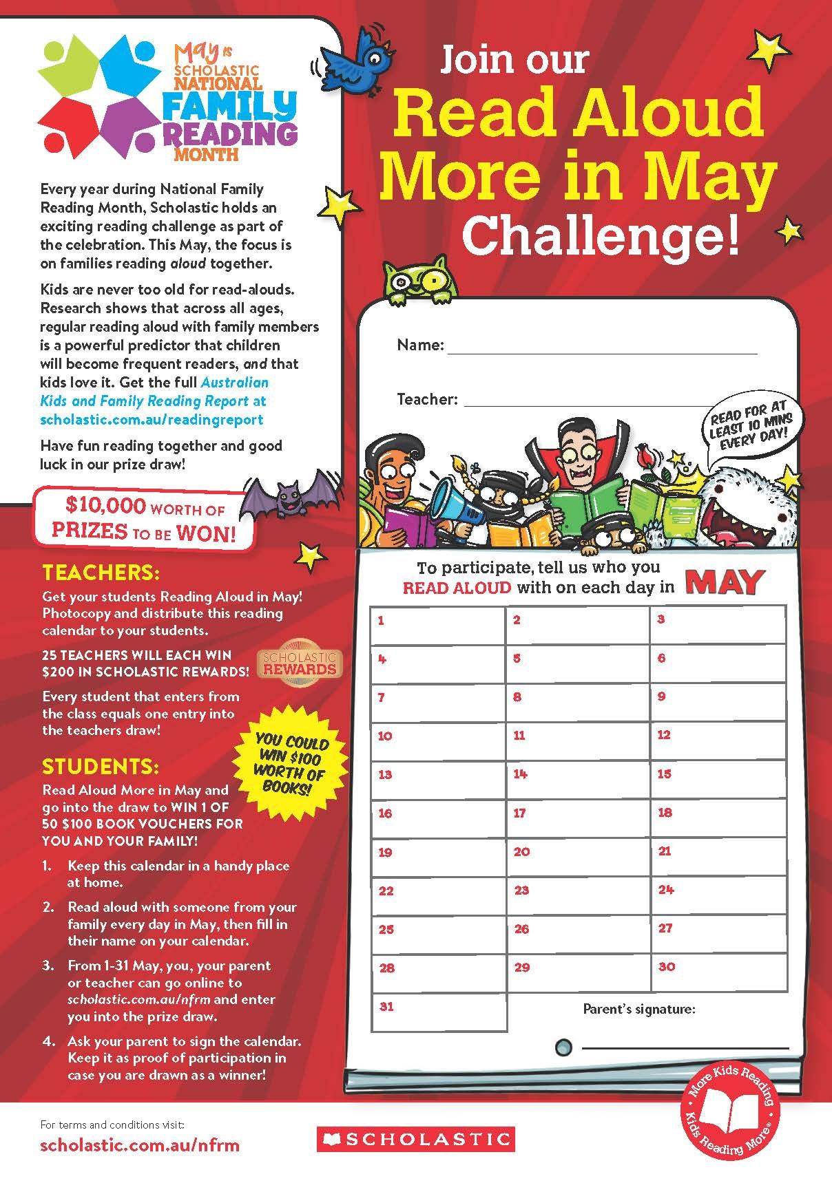 Image result for scholastic national reading challenge